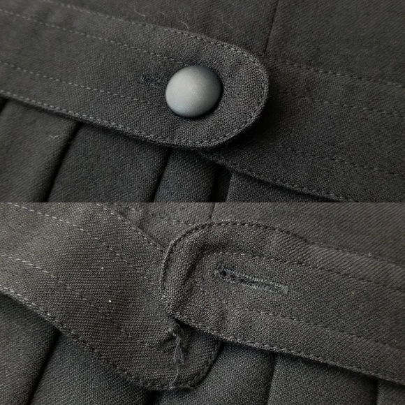 SOLD🌈Louis Féraud 1980s Wool pencil skirt - Picture 7 of 8